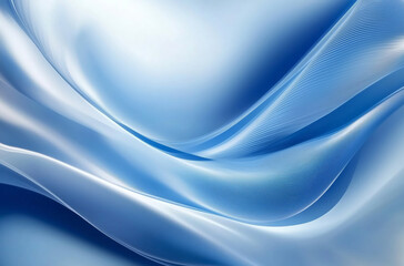 Obraz premium blue silk background