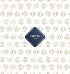 Seamless pattern. Monochrome abstract floral background. Stylish monochrome texture.