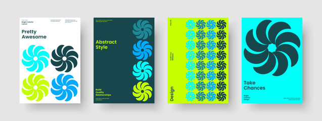 Obraz premium Geometric Poster Layout. Abstract Book Cover Design. Isolated Background Template. Brochure. Banner. Flyer. Business Presentation. Report. Journal. Notebook. Brand Identity. Portfolio. Catalog