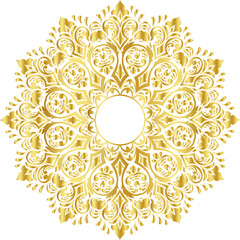 Elegant Gold Mandala Design