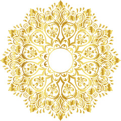 Elegant Gold Mandala Design
