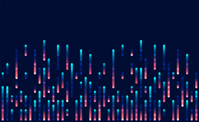 Digital technology background. Digital data dots blue pattern background