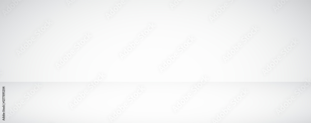 Poster empty white studio background. design for displaying product.