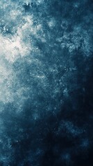 Fototapeta premium Stormy Sky with Dark Clouds and Lightning Over the Ocean