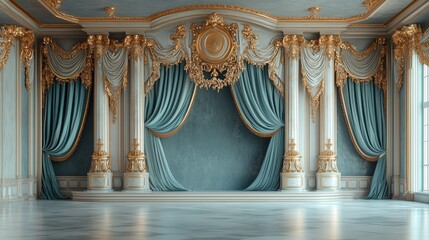 Baroque style magnificent palace