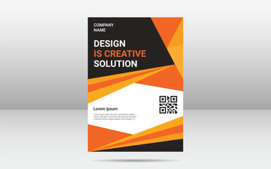 Fototapeta premium Modern Corporate Flyer Design Template