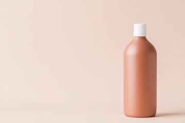 Minimalistic bottle design with soft color palette evokes calm a