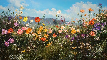 Spring equinox brings vibrant gardens filled with blossoming flowers, attracting pollinators and celebrating nature's renewal.