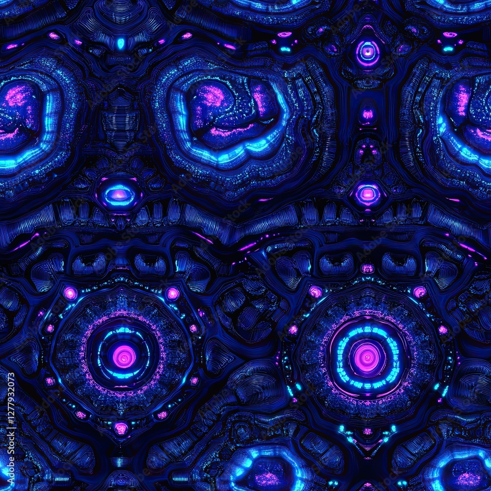 Poster close up of turtle shell pattern with glowing effects and luminescence nature macro photography