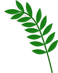 Obraz premium 3d Jungle Leaf