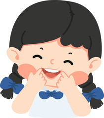 Student posing with a smile