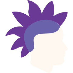 Punk Hair Illustration