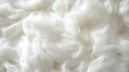 Fototapeta premium Soft White Knit Fabric Texture Background
