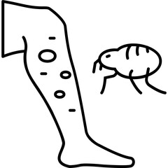 Tungiasis Icon