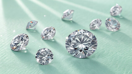 Brilliant Legacy: Collection of Sparkling Diamonds.