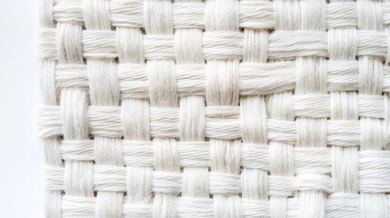 White background with a woven pattern. The white color and simple texture make it look modern and elegant. Perfect for displaying your designs or photos.