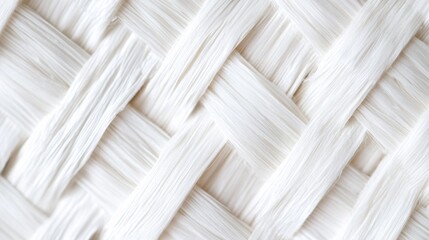 White background with a woven pattern. The white color and simple texture make it look modern and elegant. Perfect for displaying your designs or photos.