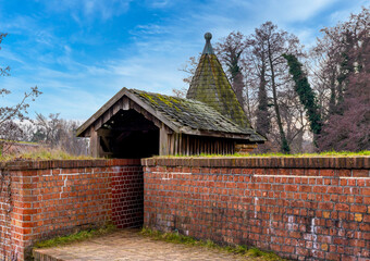Zitadelle in Berlin-Spandau mit Torhaus, Palas, Bastion König und Bastion Königin, Berlin, Deutschland