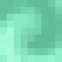 Pastel green color pixel mosaic background