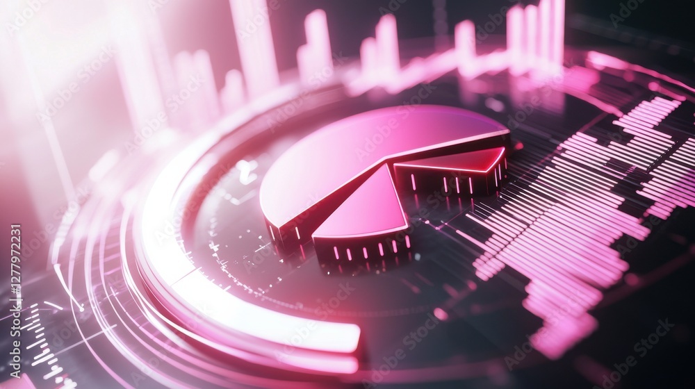 Poster abstract financial analytics data chart graph visualization infographic for business technology repo