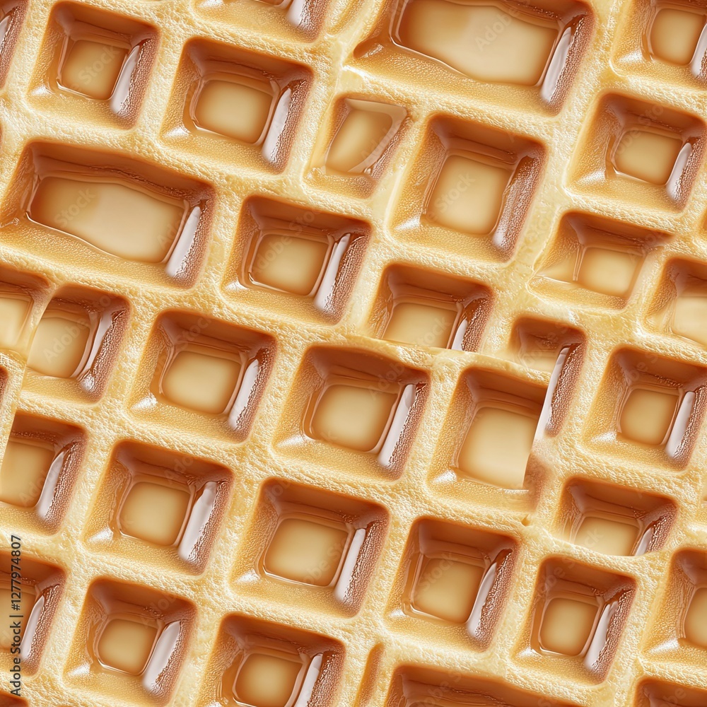 Poster elegant waffle pattern with alternating matte and glossy finish ideal for branding and textures