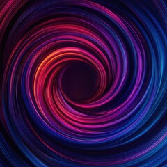 Mesmerizing Whirlpool of Color Abstract Background Graphic with Swirling Energy Effect and Gradient Hues