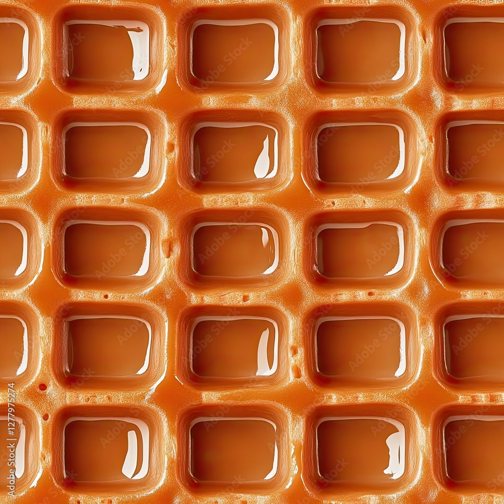 Poster Elegant Waffle Pattern with Alternating Matte and Glossy Finish Ideal for Modern Branding and Design Projects