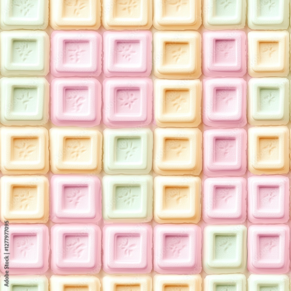 Poster pastel waffle pattern soft blended texture background image