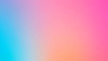 Obraz premium Vibrant gradient background with soft transitions in pink blue and orange hues perfect for creative designs.