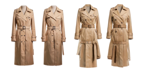 Elegant Collection of Classic Beige Trench Coats for Women