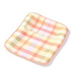 Pastel Striped Picnic Blanket