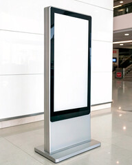 blank billboard on the street