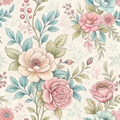 Seamless Beautiful Pattern 