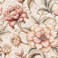 Seamless Beautiful Pattern 