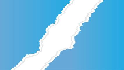 Free use torn paper transparent