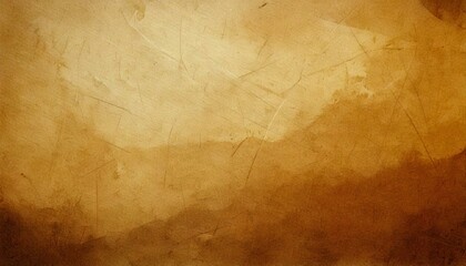 Background Light brown gradient watercolor texture with scratches and irregularities