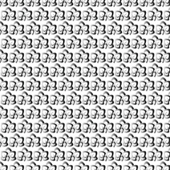 seamless pattern with abstract geometric shapes