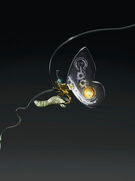 Emerging technologies, conceptual illustration
