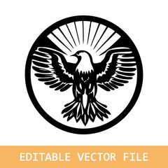eagle vector illustration design