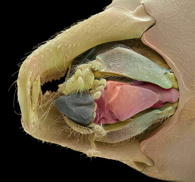 Ant mouth parts, SEM