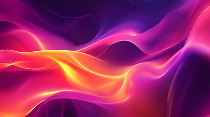 Fototapeta premium Abstract Colorful Waves Flowing Design