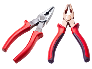 Pliers set, a Set of two plier collections isolated