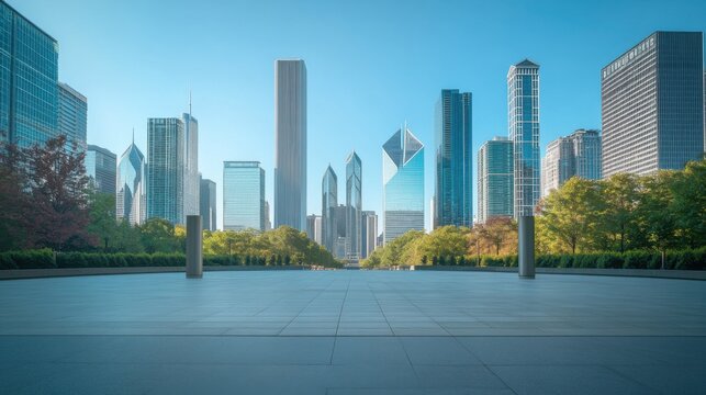 Federal Reserve building with a backdrop of the city skyline. Featuring fiscal oversight and market regulation