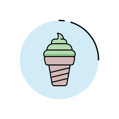 Sweet Birthday Treats vector icon