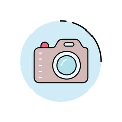 Birthday Memories vector icon