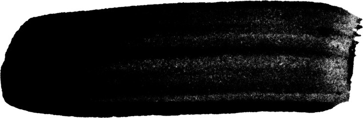 brush stroke isolated on white background