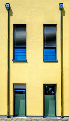 typical apartment house in austria