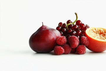 3D Suhoor Fruits Isolated and White Background