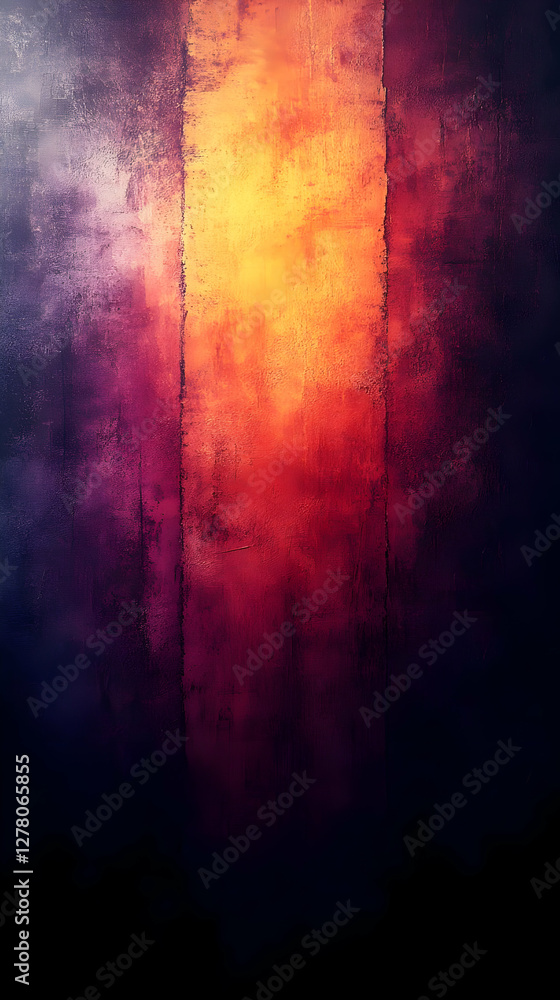 Poster abstract texture background with vibrant colors and grunge effect vertical design