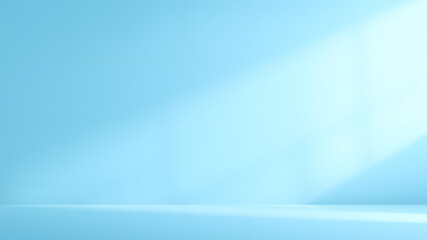 Minimalist abstract light blue background